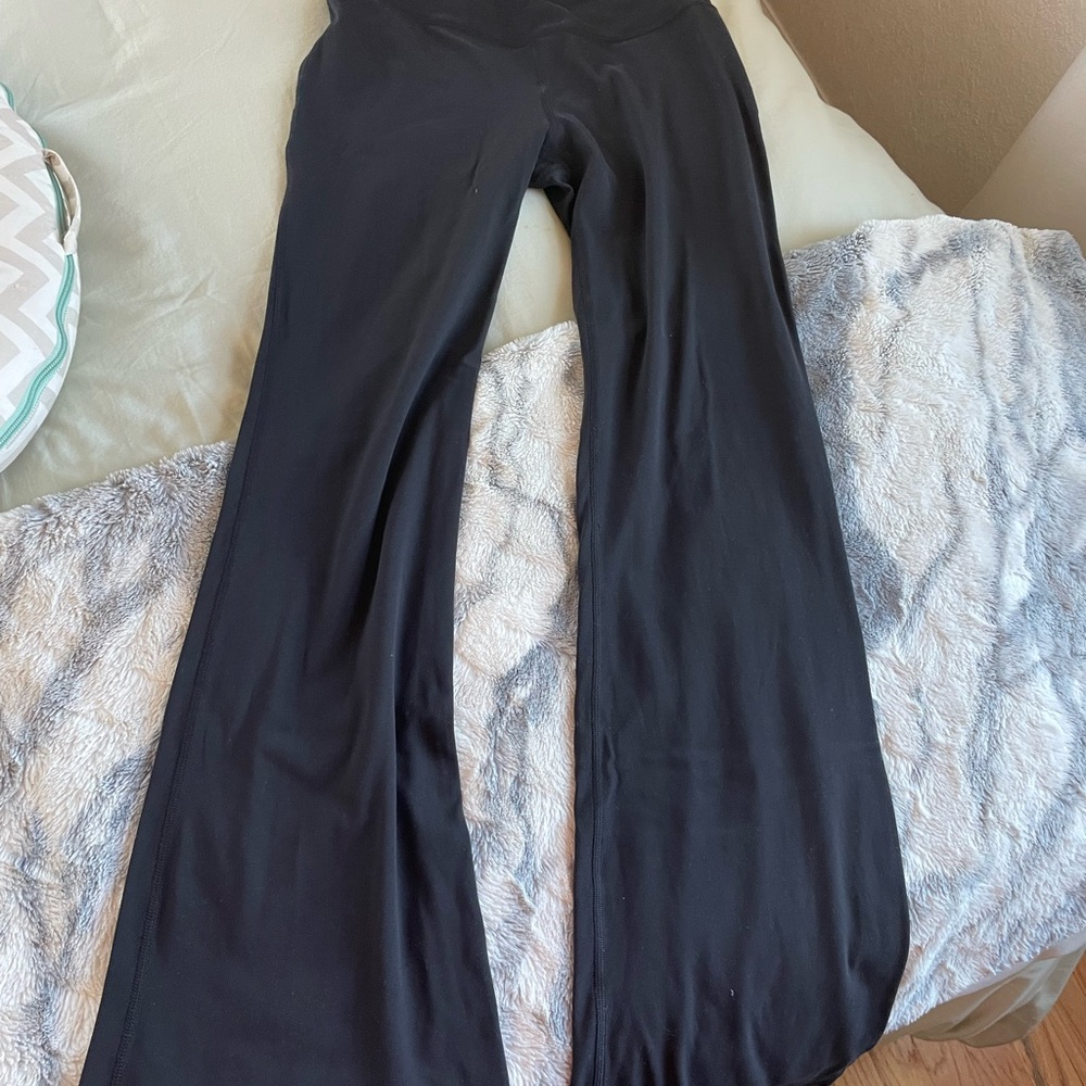 Lululemon Black Flared Leggings